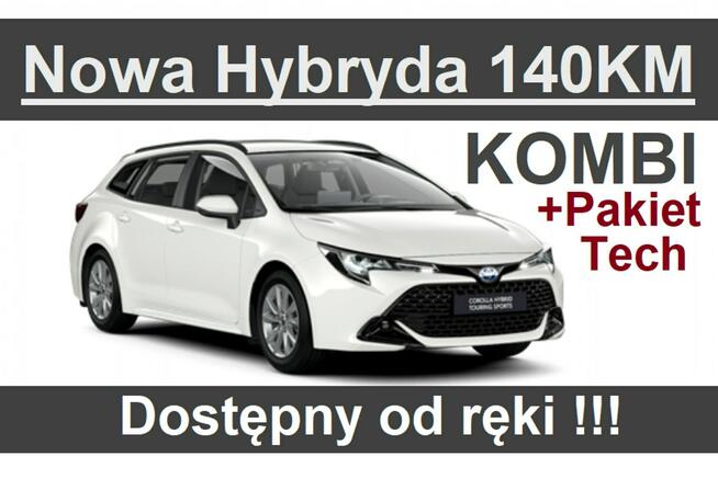 Toyota Corolla Nowa Hybryda 140KM 1,8 Pakiet Tech Comfort Kamera Dostępny  1434zł