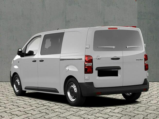 Toyota ProAce 6-os. Brygada 177KM 8A/T Kamera Ekran 10" Czujniki MartwePole Od ręki