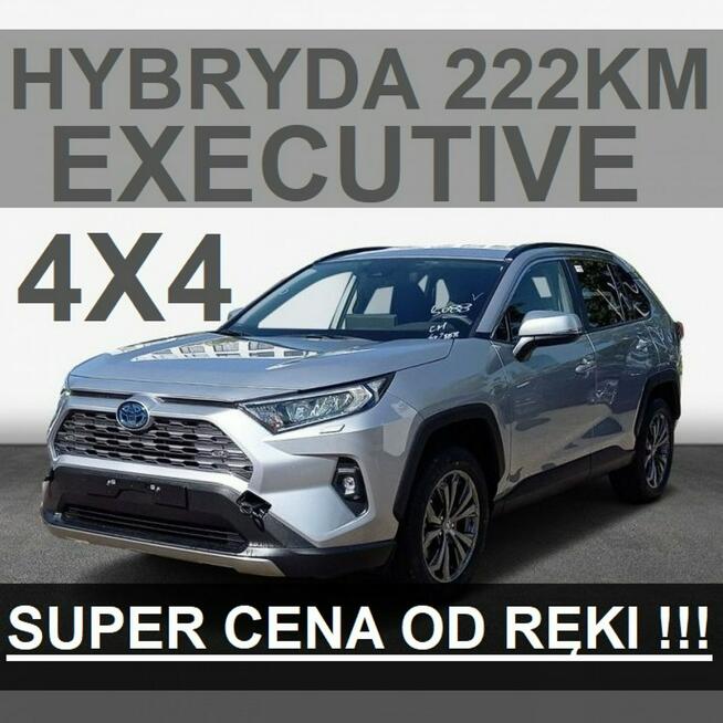 Toyota RAV-4 Executive 4X4 222KM Hybryda Systemy bezp, Dostępny od ręki ! 2410zł