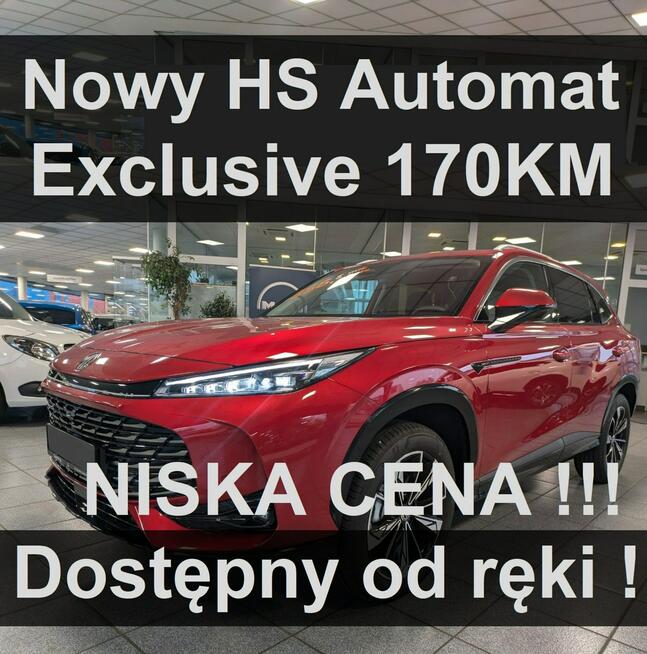 Nowy MG HS Exclusive 170KM Automat Kamera 360 Dostępnyodręki ! 1553zł
