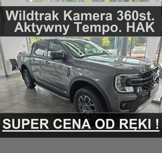 Nowy Ranger Wildtrak 205KM 4x4 Rolera Kamera 360 Niska Cena 2552 zł