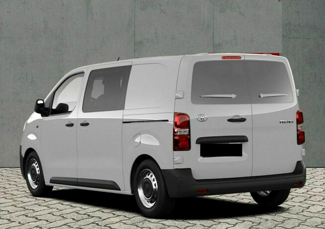 Toyota ProAce 6-os. Brygada 177KM 8A/T Kamera Ekran 10" Czujniki MartwePole Od ręki