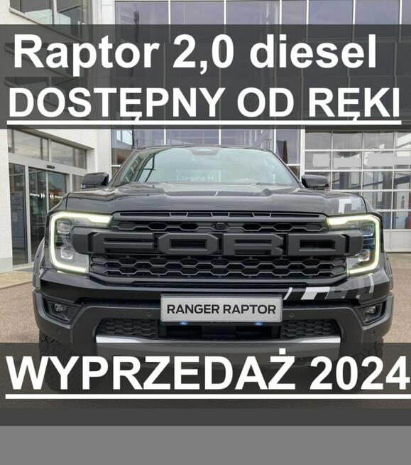 Ford Ranger Raptor Raptor 2,0 diesel 210KM Roleta elektr. Niska Cena Od ręki !  2978zł