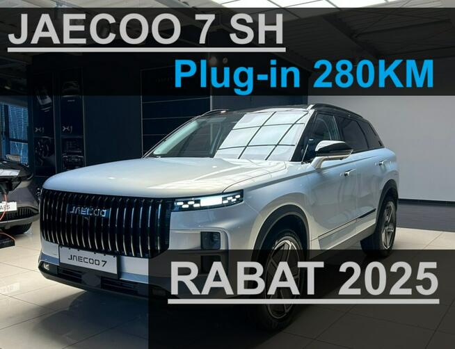 Jaecoo 7 SH 280KM Hybryda Plug-in Exclusive Panorama Kamera 540st. 1886 zł