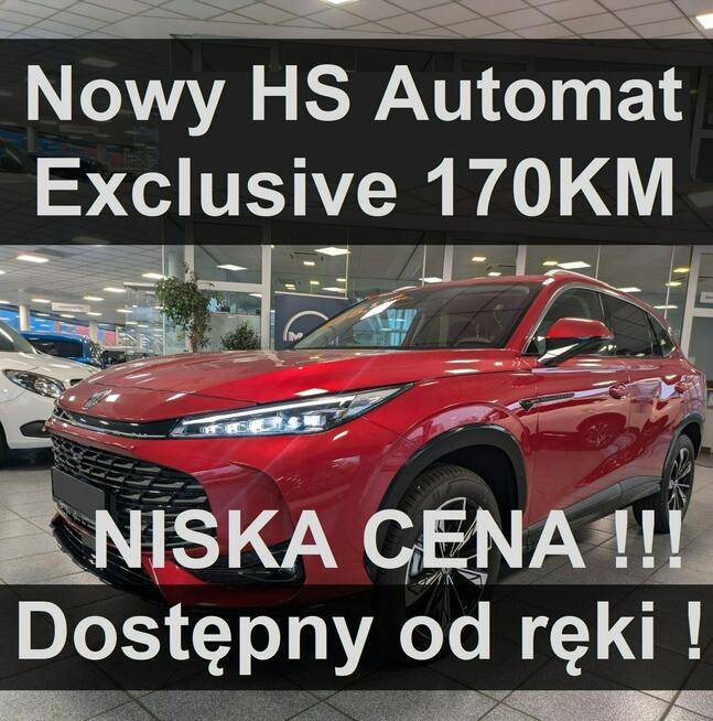 Nowy MG HS Exclusive 170KM Automat Kamera 360 Dostępnyodręki ! 1553zł