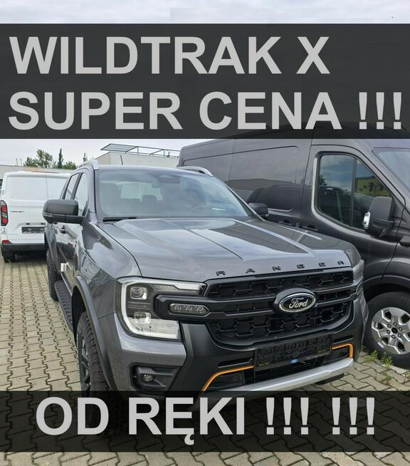 Ford Ranger Wildtrak X 205KM 4x4 Roleta elektr. Kamera 360 Niska Cena Od ręki !!