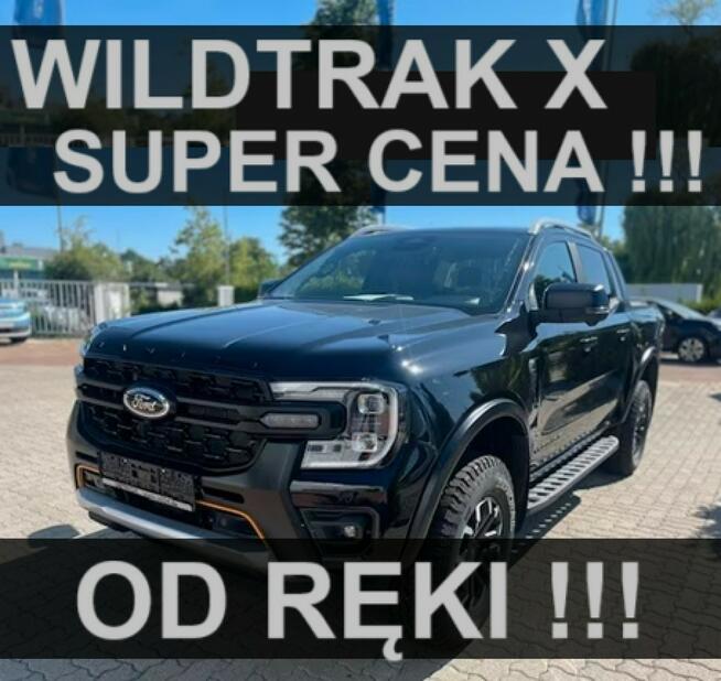 Ford Ranger Wildtrak X 205KM 4x4 Roletaelektr. Kamera 360 Pakiet Wildtrak X Odręki