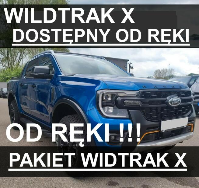 Ford Ranger Wildtrak X 205KM 4x4 Roleta elektr. Kamera 360 Wildtrak X Od ręki !!