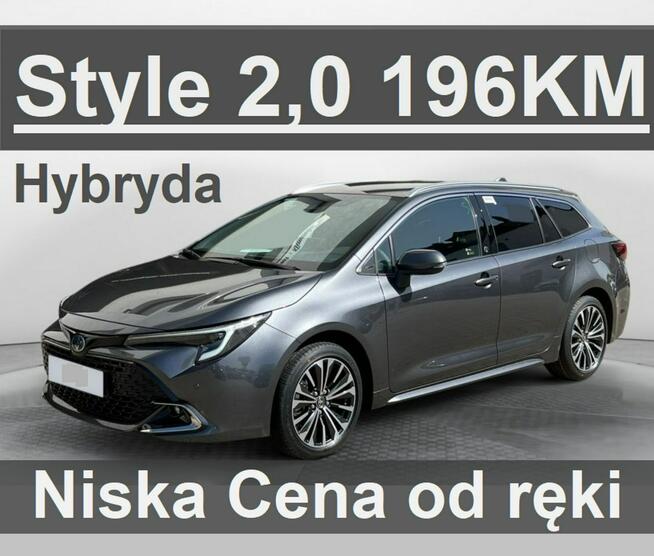 Toyota Corolla Style 2,0 196KM Kamera Super Niska Cena Dostępny od ręki 1539 zł