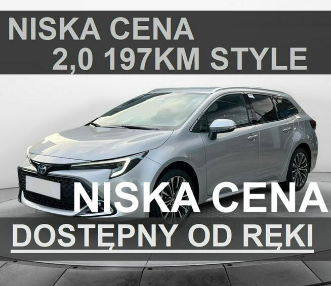 Toyota Corolla Style 2,0 196KM Kamera Super Niska Cena Dostępny od ręki 1539 zł