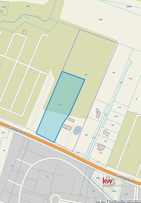 Działka inwestycyjna Kwidzyn, Furmańska