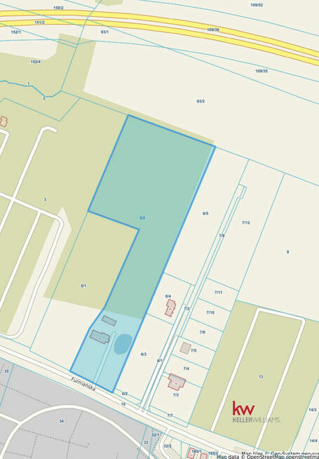 Działka inwestycyjna Kwidzyn, Furmańska