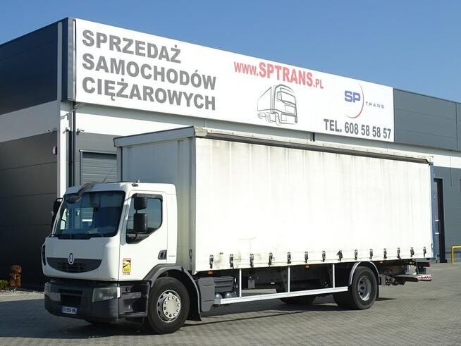 Renault Premium 280 DXI Firanka Sprowadzony Książka Serwisowa Poduszki , Winda ,Zsuwany Dach , Manua