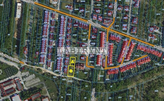 Parkitka, budowlana, 645m2, wymiary 19x34, media