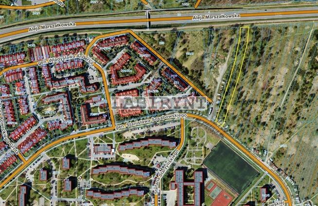 Północ, Sosabowskiego, 4046m2, budowlana