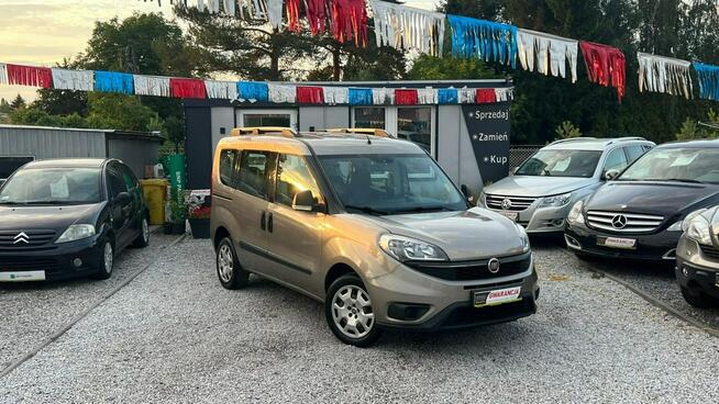 Fiat Doblo 7- os * 1.4 Benz + Fabryczne LPG * Salon PL - I Wł / Gwarancja w cenie