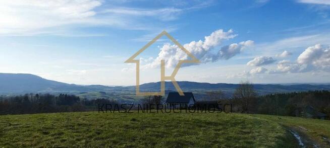 Zielona oaza działka z lasem i pięknym widokiem