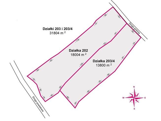 1,8 ha pod rekreację, siedlisko lub fotowoltaikę