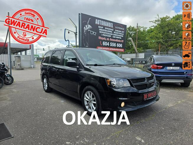 Dodge Grand Caravan 3.6 Benzyna 286 KM, Klimatyzacja, Alufelgi, El. Drzwi i Klapa, Kamera