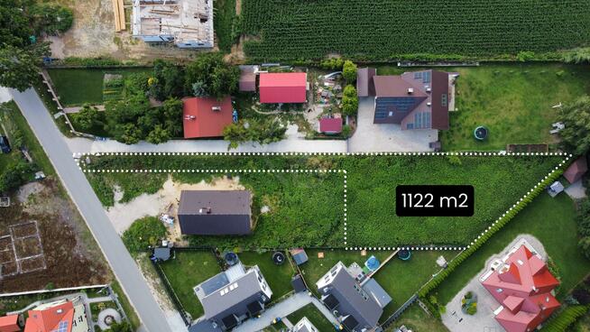 Działka budowlana Kryniczno gm. Wisznia Mała, Spacerowa