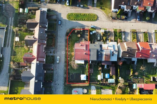 Dom Sławno w zabudowie szeregowej (skrajny) 200m