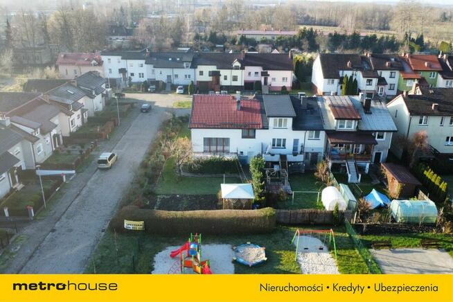 Dom Sławno w zabudowie szeregowej (skrajny) 200m