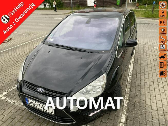 Ford S-Max Automat, skrzynia na gwarancji, skóry, panorama, nawigacja, Convers+