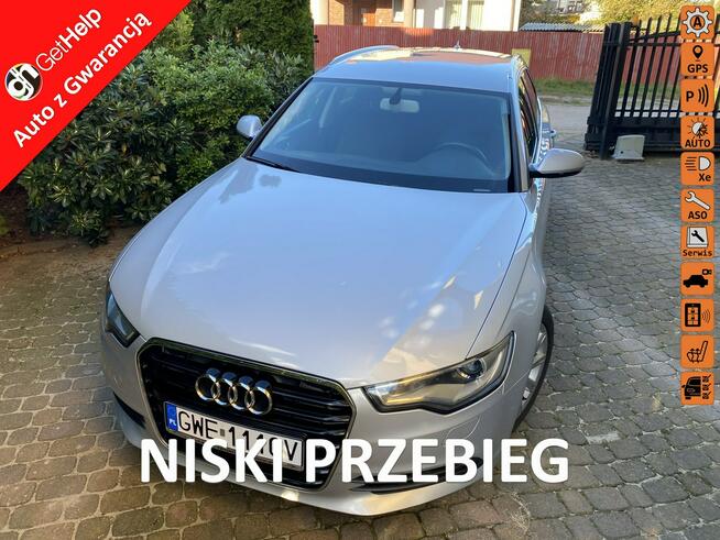 Audi A6 Automat, biksenony, kamera, czujniki ,nawigacja, nowe opony wielos.hak