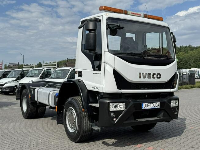 Iveco Eurocargo 150-280 Rama 550cm Napęd 4x4 Reduktor + Blokady Do zabudowy Wywrotka Skrzynia Super