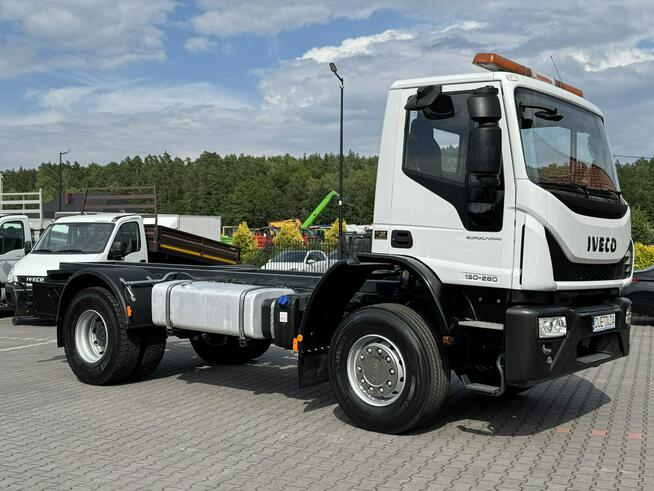 Iveco Eurocargo 150-280 Rama 550cm Napęd 4x4 Reduktor + Blokady Do zabudowy Wywrotka Skrzynia Super