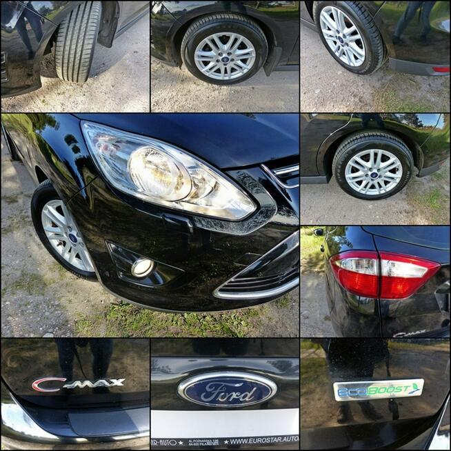 Ford C-Max 1.0 EB*TITANIUM*Climatronic*Pełna Elektryka*Alu*PDC*Super Stan*ZOBACZ!