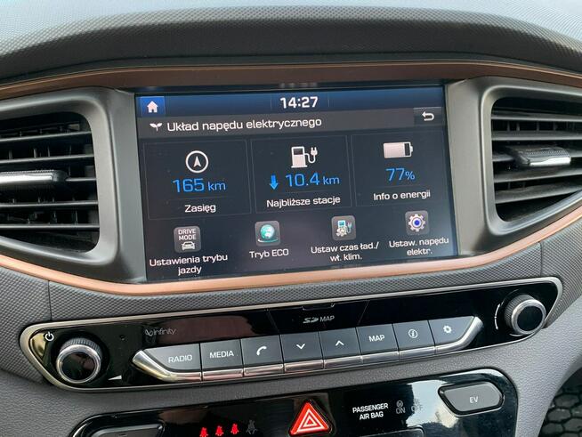 Hyundai IONIQ Elektryk 120KM Automat LED Navi Kamera PDC Keyless