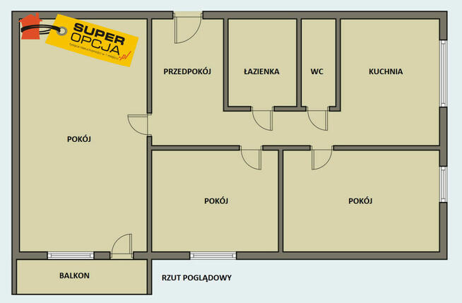 Mieszkanie Kraków gm. Kraków-Podgórze Prokocim, Erazma Jerzmanowskiego