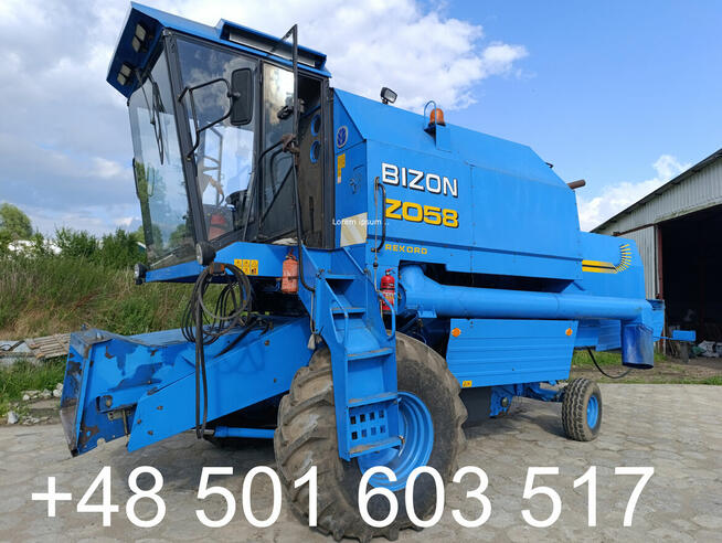 Sprzedam kombajn New Holland Bizon Z58 – Stan Idealny!