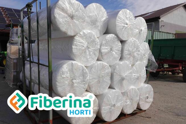 Agrowłóknina Fiberina Biała 23g UV Polska Włóknina okryciowa