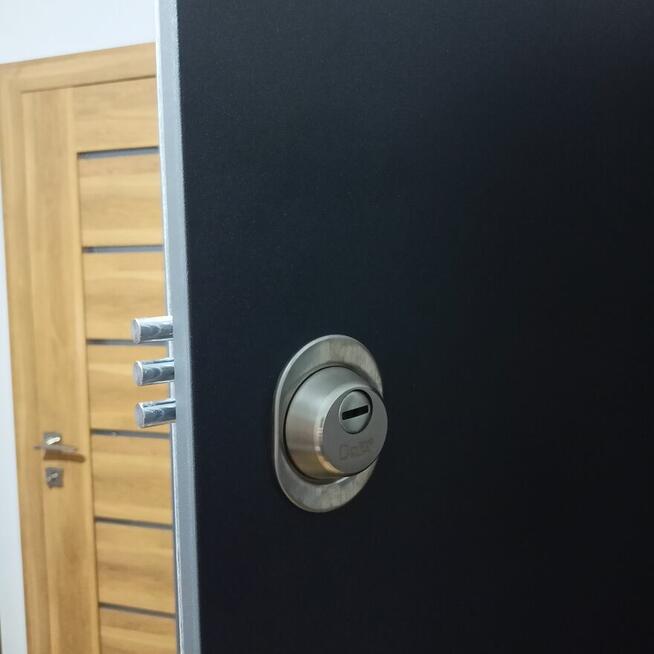 Drzwi Akustyczne 90 Prawe Kolor Antracyt