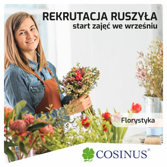 ZDOBĄDŹ ZAWÓD FLORYSTY – BEZPŁATNA SZKOŁA POLICEALNA