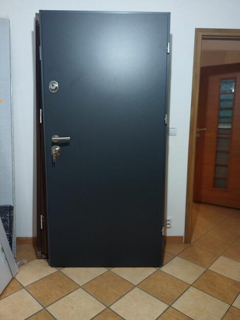 Drzwi Akustyczne 90 Prawe Kolor Antracyt