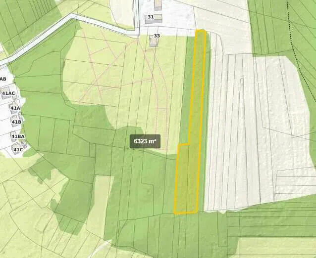 Działka rolna 6323 m² Rybnik Boguszowice Przy cmentarzu, inw