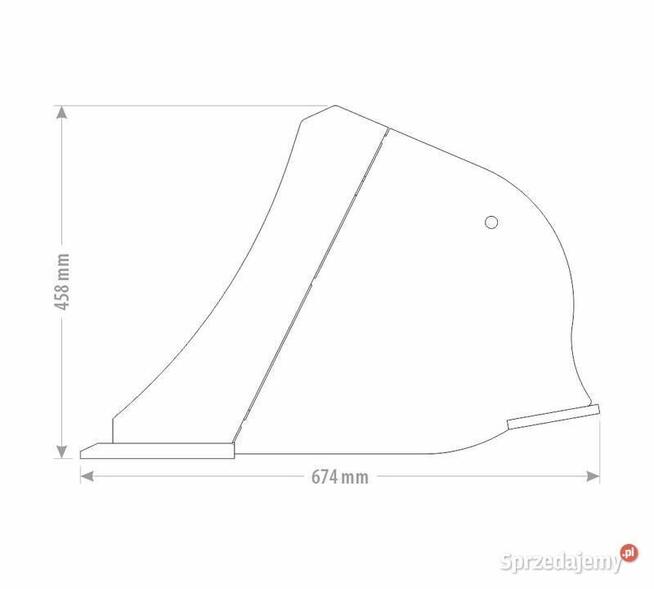 ŁYŻKA SKARPOWA DUO 6 - 8,5 T