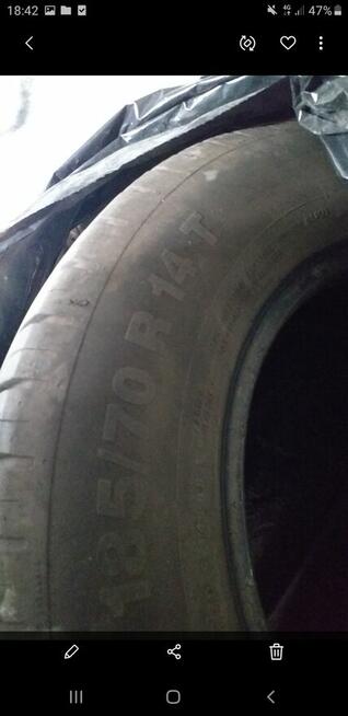 Opony continental 185/70 r/14t za 150zl symboliczne