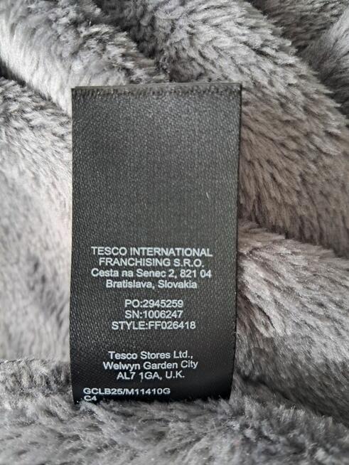 Szlafrok męski, szary, rozm. XL, „F & F”, do sprzedania