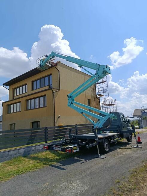 Usługi zwyżka, podnosnik koszowy, zwyzka 21 m, tanio