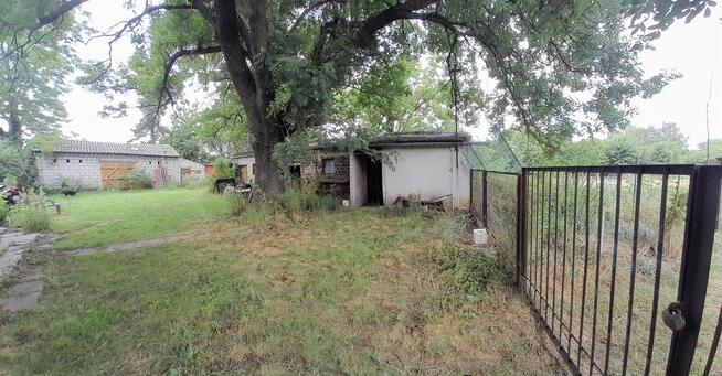 Działka usługowo - handlowa z domem