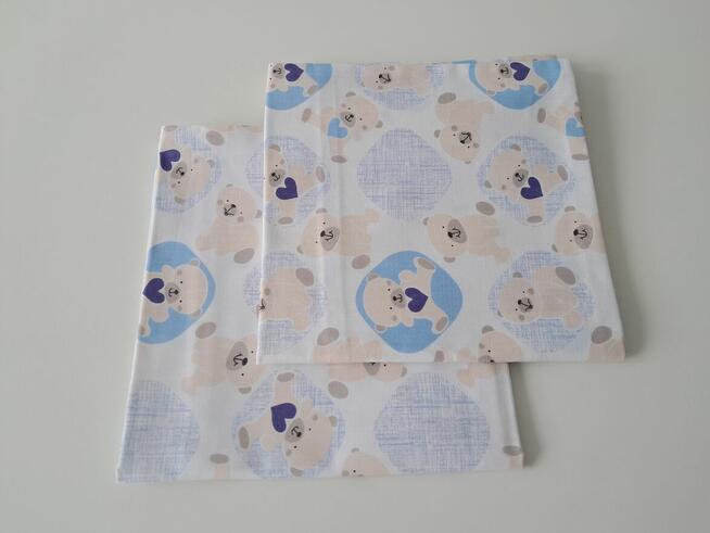 Poszewki na małe poduszki (jaśki), bawełniane (2 szt.)