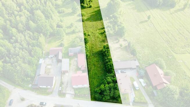 Działka z warunkami zabudowy! WĘGLÓW - 4500m2! 8km od Stce