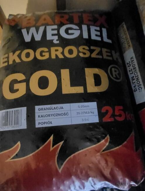 Węgiel ekogroszek GOLD Bartex 750kg