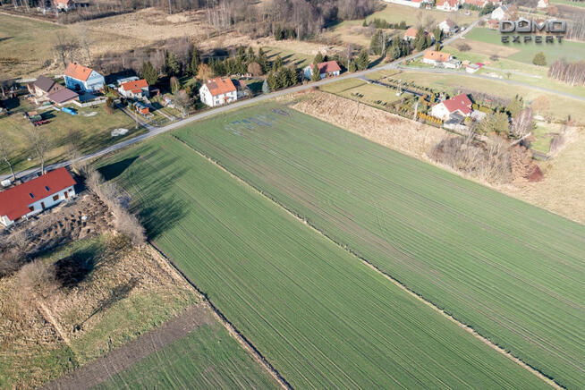 Działka budowlana Gierałtów gm. Nowogrodziec,