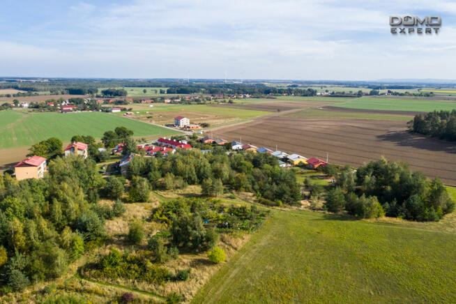Działka budowlana Okmiany gm. Chojnów,