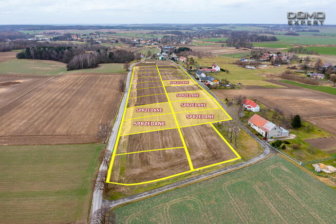 Działka inwestycyjna Żeliszów gm. Bolesławiec,